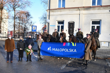 Upamiętnili 153. rocznicę urodzin Marszałka Piłsudskiego